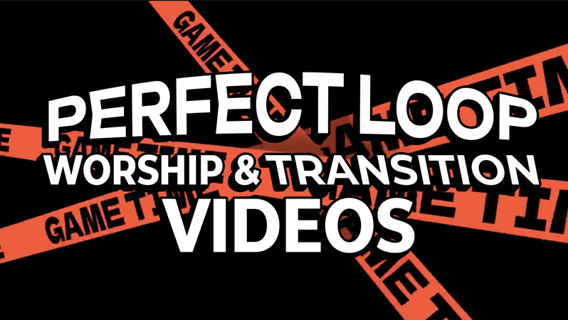 Perfect Loop Worship Service Transition Videos